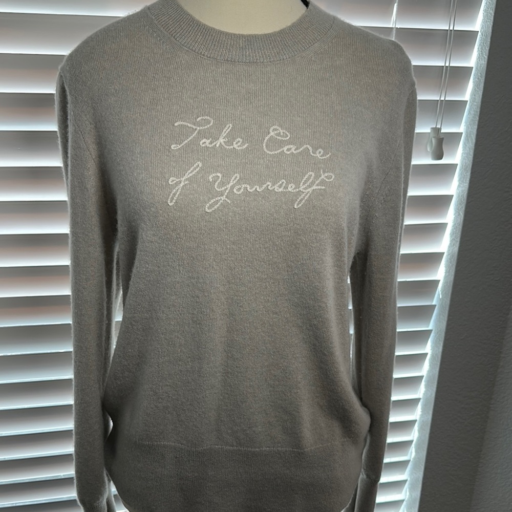 J. Crew Gray Crew Neck Sweater